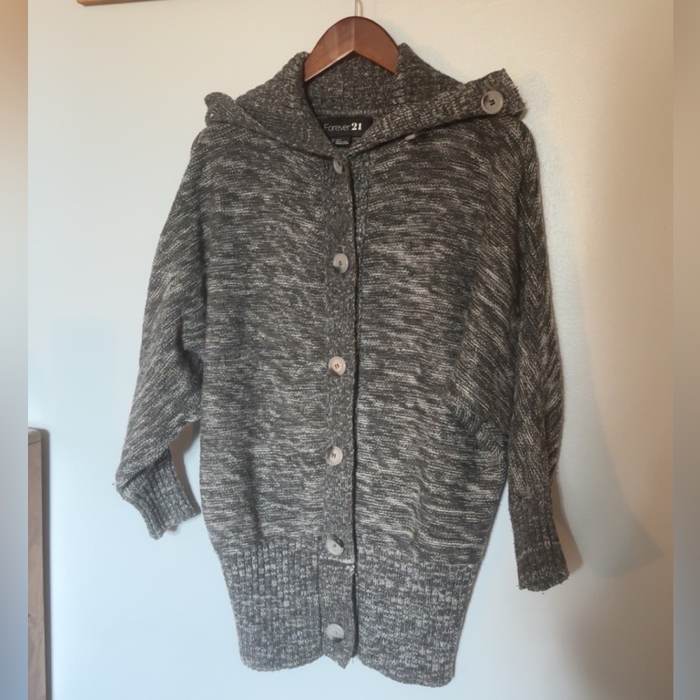 Forever 21 Women's Button Up Cardigan Sweater